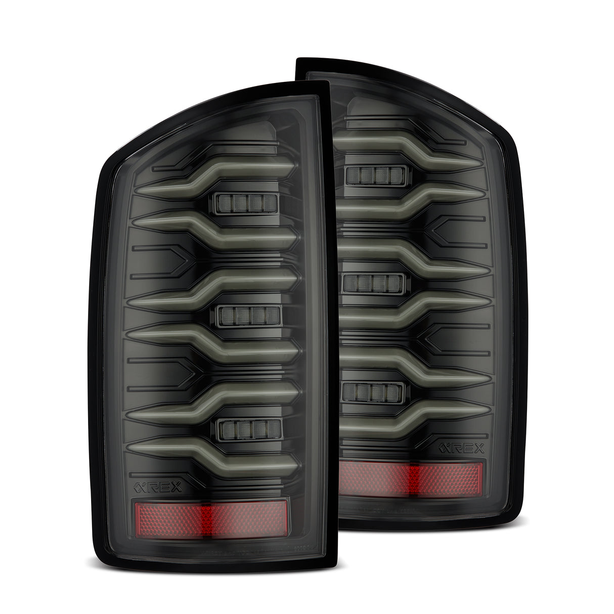 AlphaRex 641020 LED Taillights Alpha Black