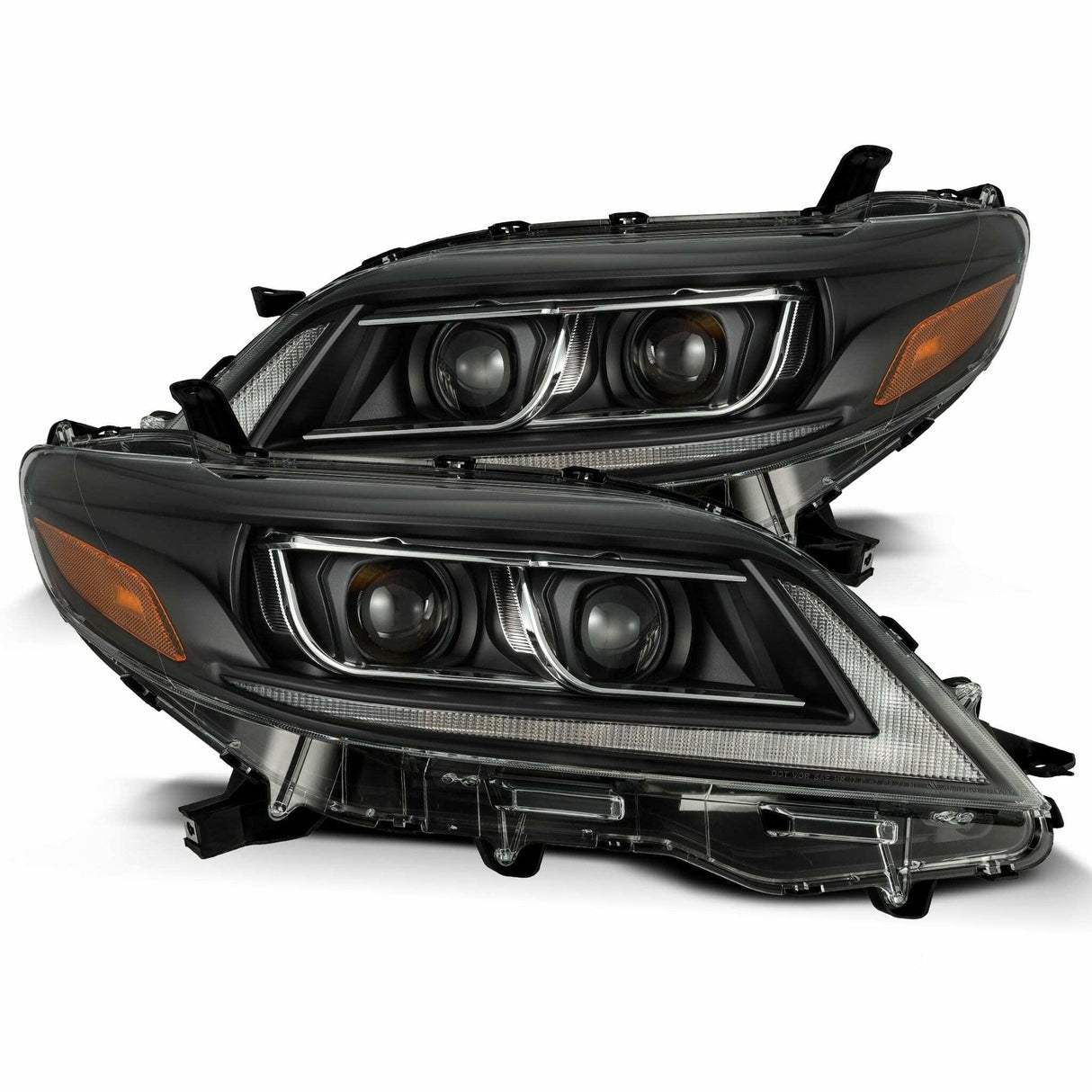 AlphaRex 880766 Projector Headlights Black