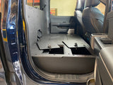 Ford - F150 2021-Present - 14th Gen. SuperCrew - Second Row Seat Delete Plate System with Factory B&O Subwoofer Center Wall with Exterior Port