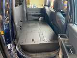 Ford Super Duty Ford - F250-F550 - 2023-Present - 5th Gen. Crew Cab - Second Row Seat Delete Plate System with Factory B&O Subwoofer Center Wall with Exterior Port
