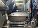 Ford Super Duty Ford - F250-F550 - 2023-Present - 5th Gen. Crew Cab - Second Row Seat Delete Plate System with Factory B&O Subwoofer Center Wall with Exterior Port