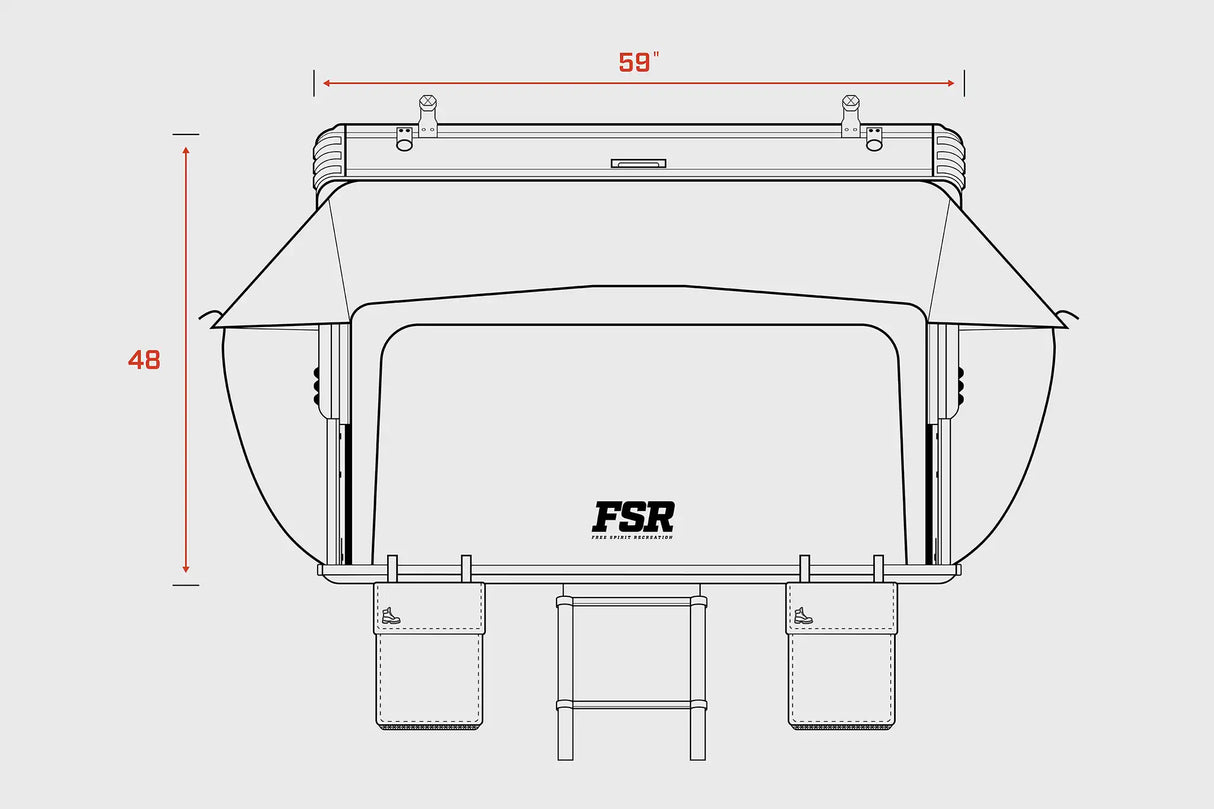 Free Spirit Recreation Kali - Rooftop Tent