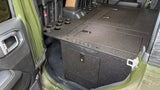 Jeep Wrangler 2018-2023 JLU 4 Door - Second Row Seat Delete Plate System - 8" or 10" Module Based