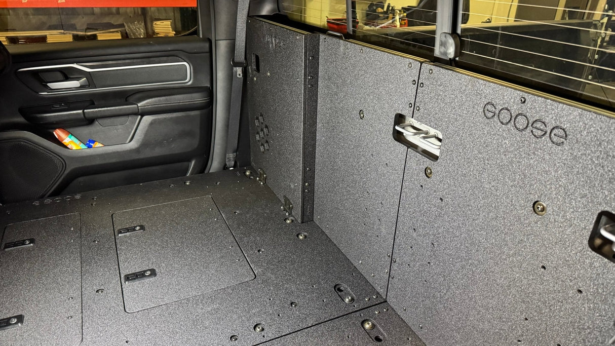 RAM - 1500 - 2019-Present - 5th Gen. - Crew Cab - Explore Series - Second Row Seat Delete Plate System