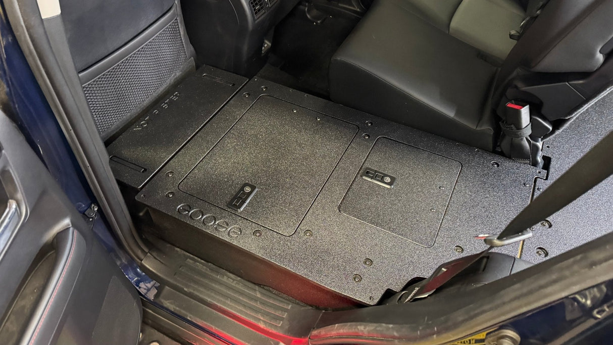 Toyota - 4Runner - 2010-2024 - 5th Gen - Standard - Explore Series - Seat Delete Plate System - Second Row - V2 - Plate Based
