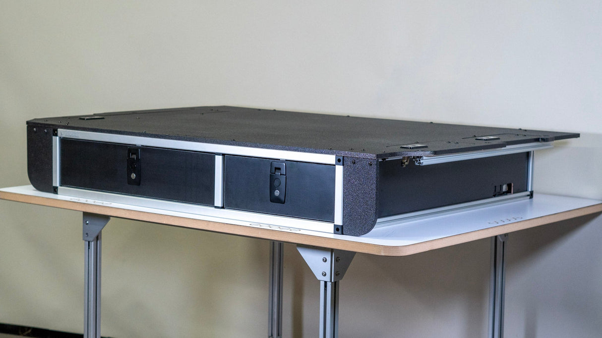 Toyota Land Cruiser 1998-2007 100 Series - Side x Side Drawer Module with Fitted Top Plate