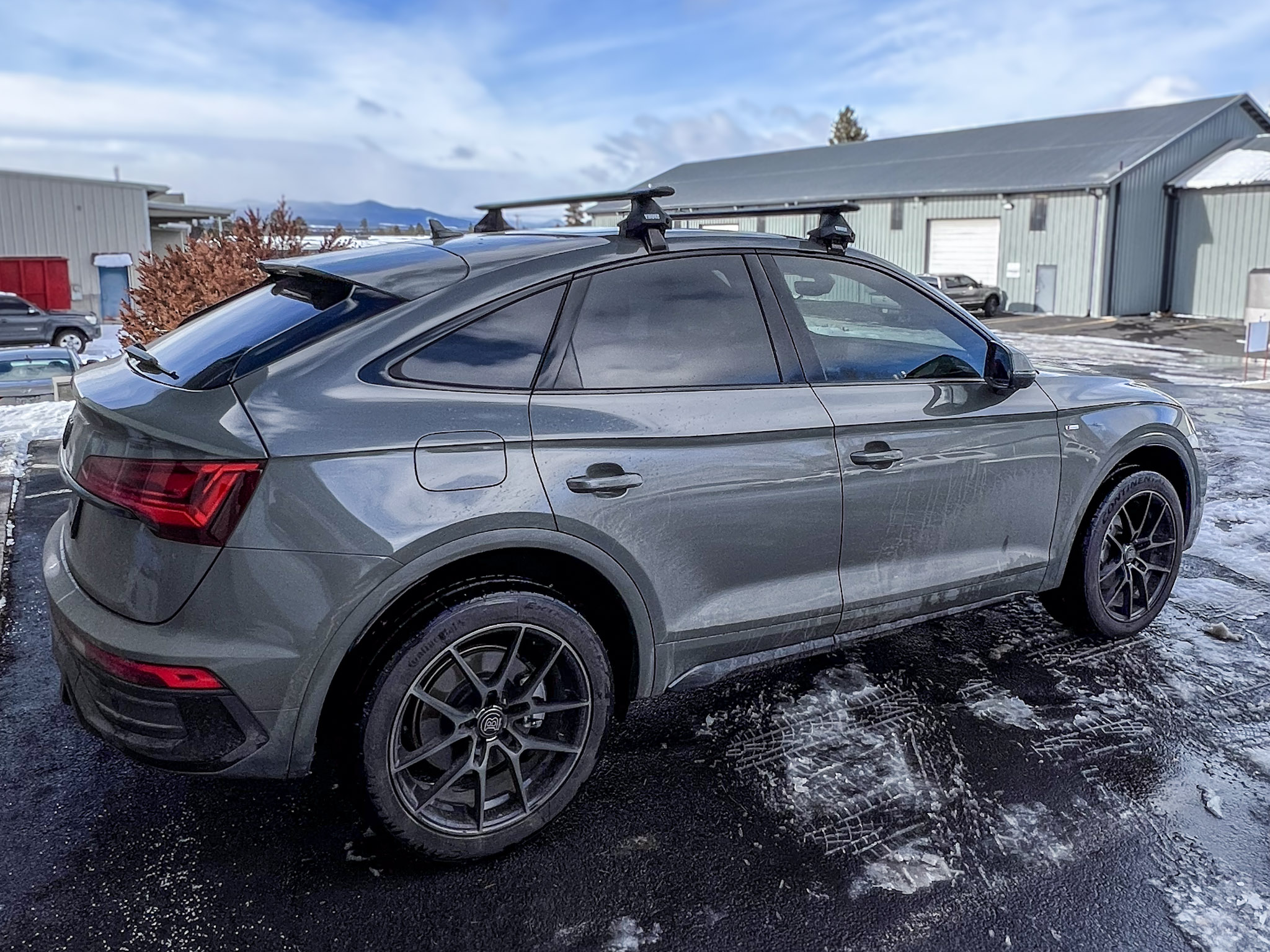 2023 Audi Q5 Sportback Rack Installation Thule